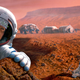 Illustration for article titled This Artist's Cheerful Renderings of Space Exploration Look Like Stills From The Martian